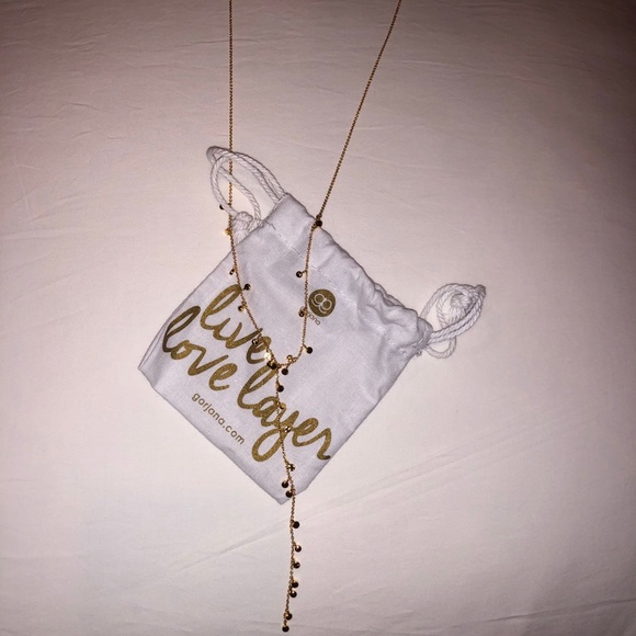 Gorjana Gold Lariat Necklace - Picture 1 of 5